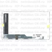 Матрица для ноутбука HP Pavilion G6-2104 (1366x768 HD) TN, 40pin, Матовая