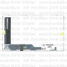 Матрица для ноутбука HP Pavilion DV6-3305er (1366x768 HD) TN, 40pin, Матовая