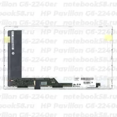Матрица для ноутбука HP Pavilion G6-2240er (1366x768 HD) TN, 40pin, Глянцевая