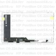 Матрица для ноутбука HP Pavilion G6-2240er (1366x768 HD) TN, 40pin, Матовая