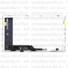 Матрица для ноутбука HP Pavilion G6-2142 (1366x768 HD) TN, 40pin, Матовая