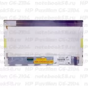 Матрица для ноутбука HP Pavilion G6-2104 (1366x768 HD) TN, 40pin, Глянцевая