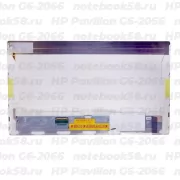 Матрица для ноутбука HP Pavilion G6-2066 (1366x768 HD) TN, 40pin, Глянцевая