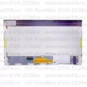 Матрица для ноутбука HP Pavilion DV6-3328sr (1366x768 HD) TN, 40pin, Глянцевая