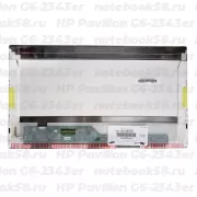 Матрица для ноутбука HP Pavilion G6-2343er (1366x768 HD) TN, 40pin, Матовая