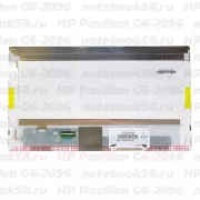 Матрица для ноутбука HP Pavilion G6-2096 (1366x768 HD) TN, 40pin, Глянцевая