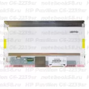 Матрица для ноутбука HP Pavilion G6-2239sr (1366x768 HD) TN, 40pin, Глянцевая