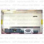 Матрица для ноутбука HP Pavilion G6-2100 (1366x768 HD) TN, 40pin, Глянцевая