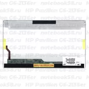 Матрица для ноутбука HP Pavilion G6-2136er (1366x768 HD) TN, 40pin, Глянцевая