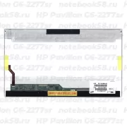 Матрица для ноутбука HP Pavilion G6-2277sr (1366x768 HD) TN, 40pin, Глянцевая
