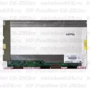 Матрица для ноутбука HP Pavilion G6-2102er (1366x768 HD) TN, 40pin, Матовая