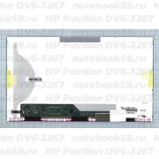 Матрица для ноутбука HP Pavilion DV6-3267 (1366x768 HD) TN, 40pin, Матовая