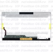 Матрица для ноутбука HP Pavilion G6-2029 (1366x768 HD) TN, 40pin, Глянцевая