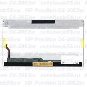 Матрица для ноутбука HP Pavilion G6-2052sr (1366x768 HD) TN, 40pin, Глянцевая