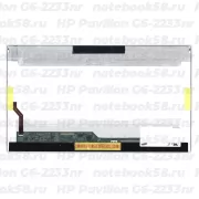 Матрица для ноутбука HP Pavilion G6-2233nr (1366x768 HD) TN, 40pin, Глянцевая