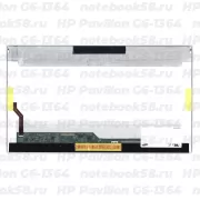 Матрица для ноутбука HP Pavilion G6-1364 (1366x768 HD) TN, 40pin, Глянцевая