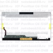 Матрица для ноутбука HP Pavilion G6-1368 (1366x768 HD) TN, 40pin, Глянцевая