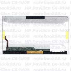 Матрица для ноутбука HP Pavilion G6-1d08 (1366x768 HD) TN, 40pin, Глянцевая