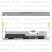 Матрица для ноутбука HP Pavilion G6-2031nr (1366x768 HD) TN, 40pin, Глянцевая