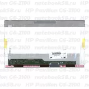 Матрица для ноутбука HP Pavilion G6-2100 (1366x768 HD) TN, 40pin, Глянцевая