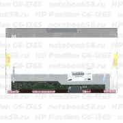Матрица для ноутбука HP Pavilion G6-1365 (1366x768 HD) TN, 40pin, Глянцевая