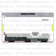Матрица для ноутбука HP Pavilion G6-2252sr (1366x768 HD) TN, 40pin, Матовая