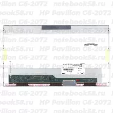 Матрица для ноутбука HP Pavilion G6-2072 (1366x768 HD) TN, 40pin, Глянцевая
