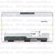 Матрица для ноутбука HP Pavilion G6-2234nr (1366x768 HD) TN, 40pin, Глянцевая