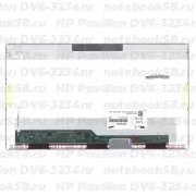 Матрица для ноутбука HP Pavilion DV6-3234nr (1366x768 HD) TN, 40pin, Глянцевая