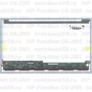 Матрица для ноутбука HP Pavilion G6-2101 (1366x768 HD) TN, 40pin, Глянцевая