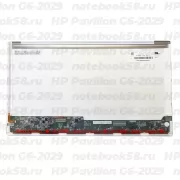Матрица для ноутбука HP Pavilion G6-2029 (1366x768 HD) TN, 40pin, Глянцевая