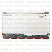 Матрица для ноутбука HP Pavilion DV6-3328sr (1366x768 HD) TN, 40pin, Глянцевая