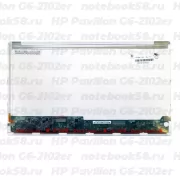 Матрица для ноутбука HP Pavilion G6-2102er (1366x768 HD) TN, 40pin, Глянцевая