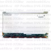 Матрица для ноутбука HP Pavilion DV6-3328sr (1366x768 HD) TN, 40pin, Глянцевая