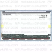 Матрица для ноутбука HP Pavilion G6-2029 (1366x768 HD) TN, 40pin, Глянцевая