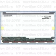 Матрица для ноутбука HP Pavilion G6-2066 (1366x768 HD) TN, 40pin, Глянцевая
