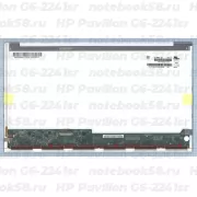 Матрица для ноутбука HP Pavilion G6-2241sr (1366x768 HD) TN, 40pin, Глянцевая