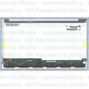 Матрица для ноутбука HP Pavilion G6-2345sr (1366x768 HD) TN, 40pin, Глянцевая