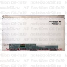 Матрица для ноутбука HP Pavilion G6-1a19 (1366x768 HD) TN, 40pin, Матовая