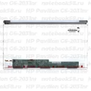 Матрица для ноутбука HP Pavilion G6-2031nr (1366x768 HD) TN, 40pin, Глянцевая