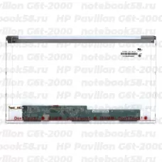 Матрица для ноутбука HP Pavilion G6t-2000 (1366x768 HD) TN, 40pin, Глянцевая
