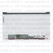 Матрица для ноутбука HP Pavilion G6-2052er (1366x768 HD) TN, 40pin, Матовая
