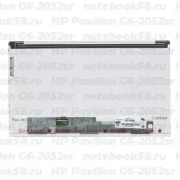Матрица для ноутбука HP Pavilion G6-2052sr (1366x768 HD) TN, 40pin, Матовая