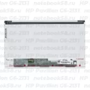 Матрица для ноутбука HP Pavilion G6-2131 (1366x768 HD) TN, 40pin, Матовая
