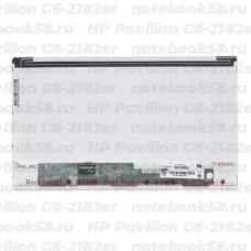 Матрица для ноутбука HP Pavilion G6-2182er (1366x768 HD) TN, 40pin, Матовая