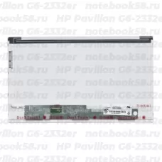 Матрица для ноутбука HP Pavilion G6-2332er (1366x768 HD) TN, 40pin, Матовая