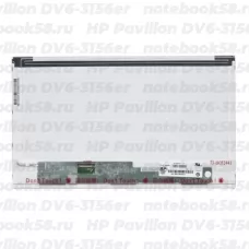 Матрица для ноутбука HP Pavilion DV6-3156er (1366x768 HD) TN, 40pin, Матовая