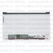 Матрица для ноутбука HP Pavilion DV6-3234nr (1366x768 HD) TN, 40pin, Матовая