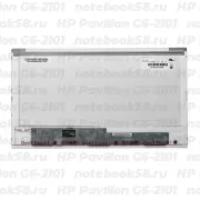 Матрица для ноутбука HP Pavilion G6-2101 (1366x768 HD) TN, 40pin, Глянцевая