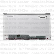 Матрица для ноутбука HP Pavilion DV6-3302er (1366x768 HD) TN, 40pin, Глянцевая